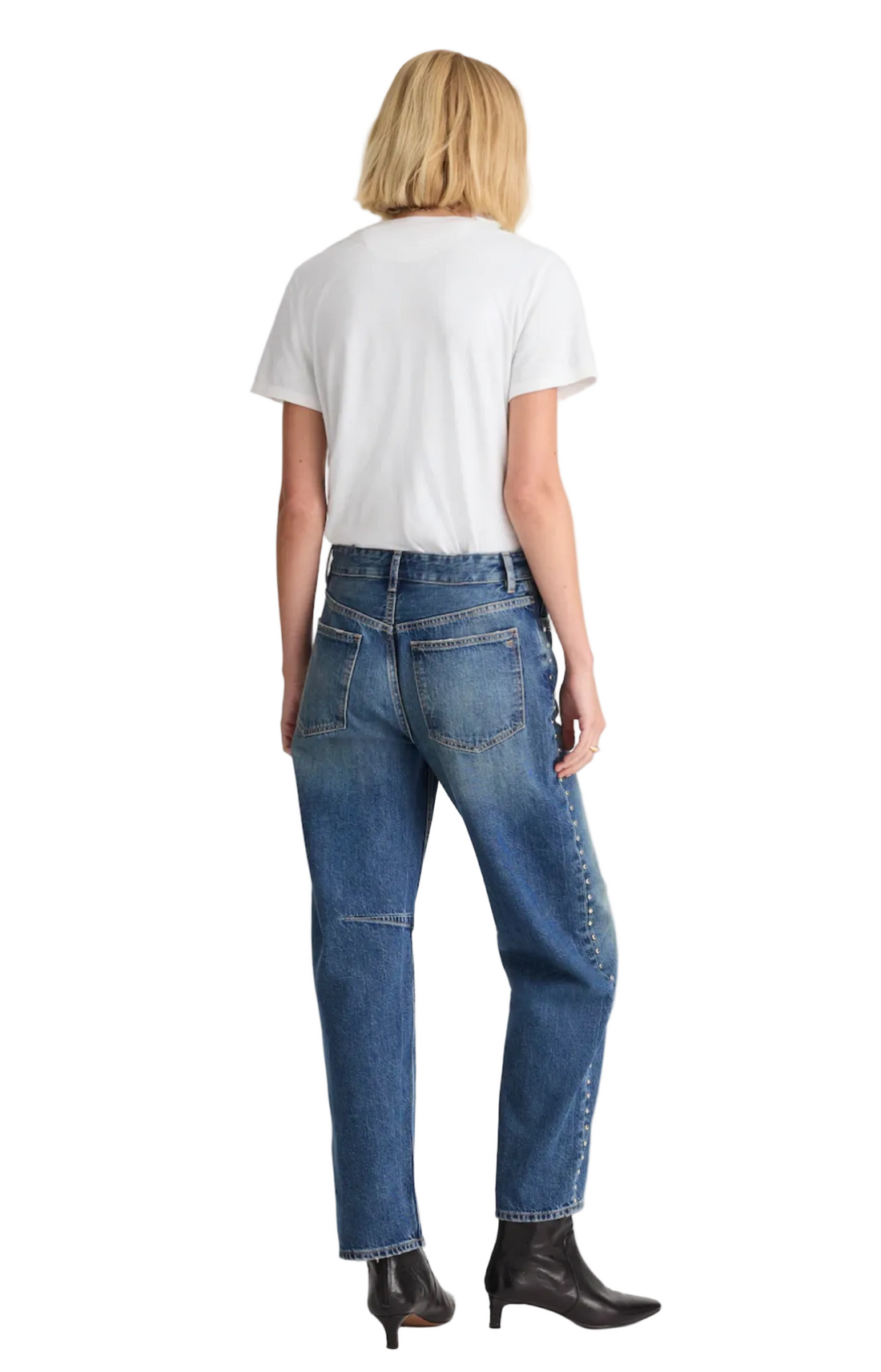 Madewell The Darted Barrel-Leg Jean - 27