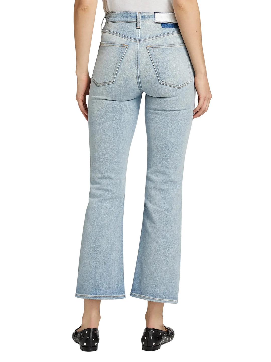 Re/done 70s Crop Boot-Cut Jeans - 28