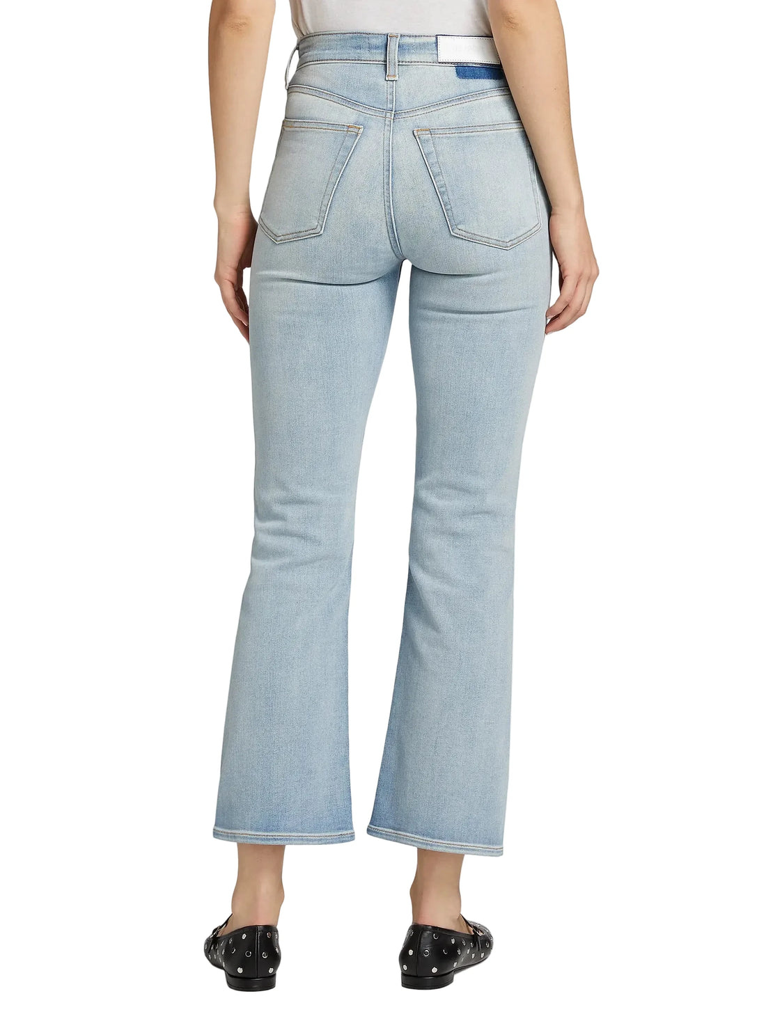 Re/done 70s Crop Boot-Cut Jeans - 28