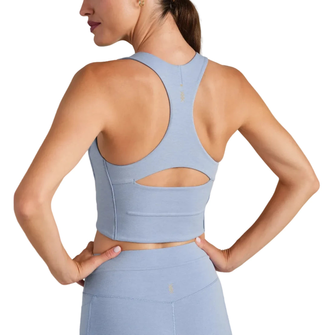 Rhone Heather Revive Longline Bra - M