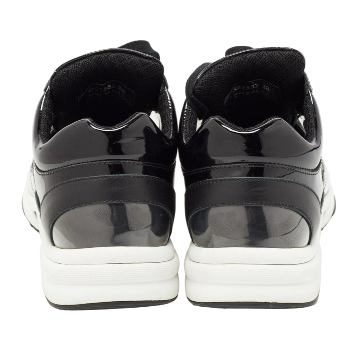 Chanel Black Leather and PVC CC - 38