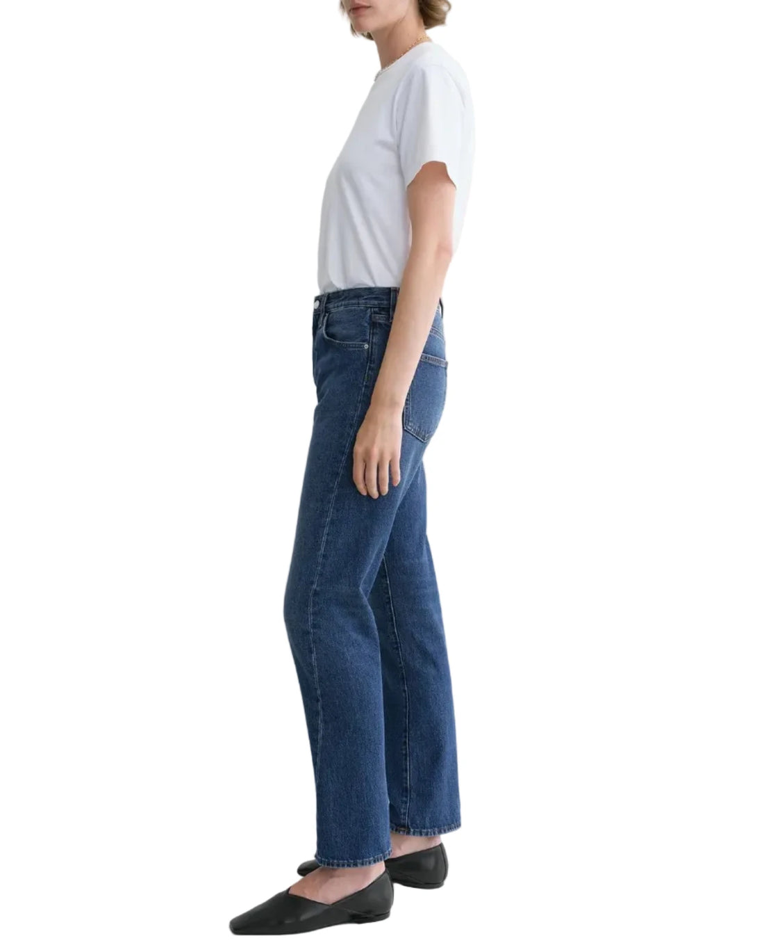 Toteme Twisted Seam Denim Washed Blue - 25