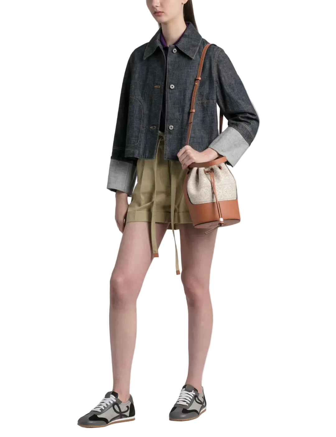 Loewe Belted Shorts - 36