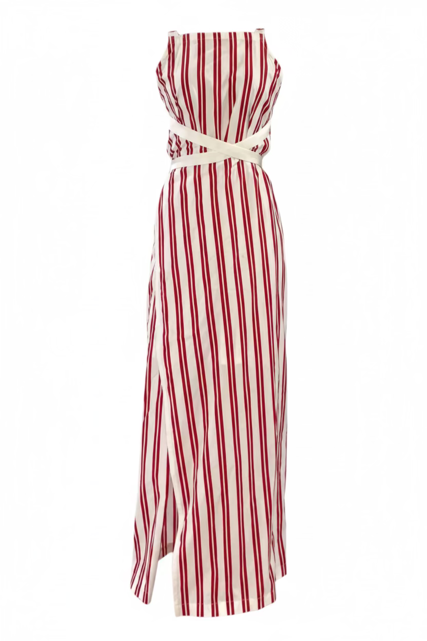 Balenciaga Stripe Apron Spring 17 - 34