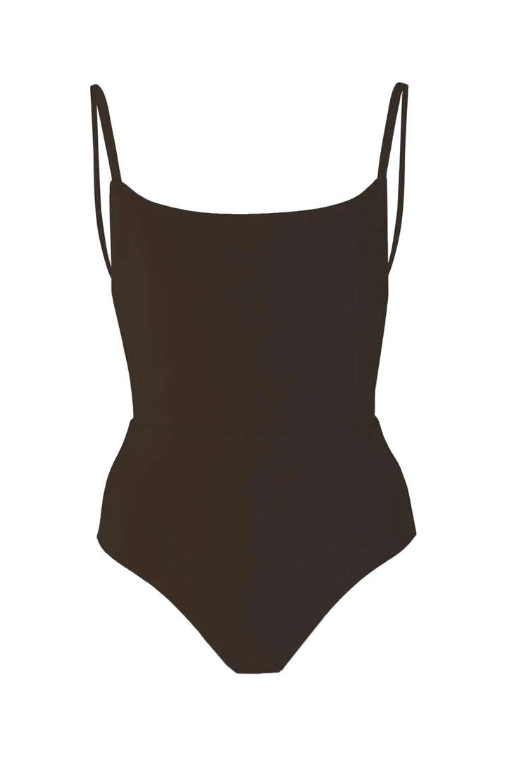 Anemone Square Neck Open Back One-Piece - S