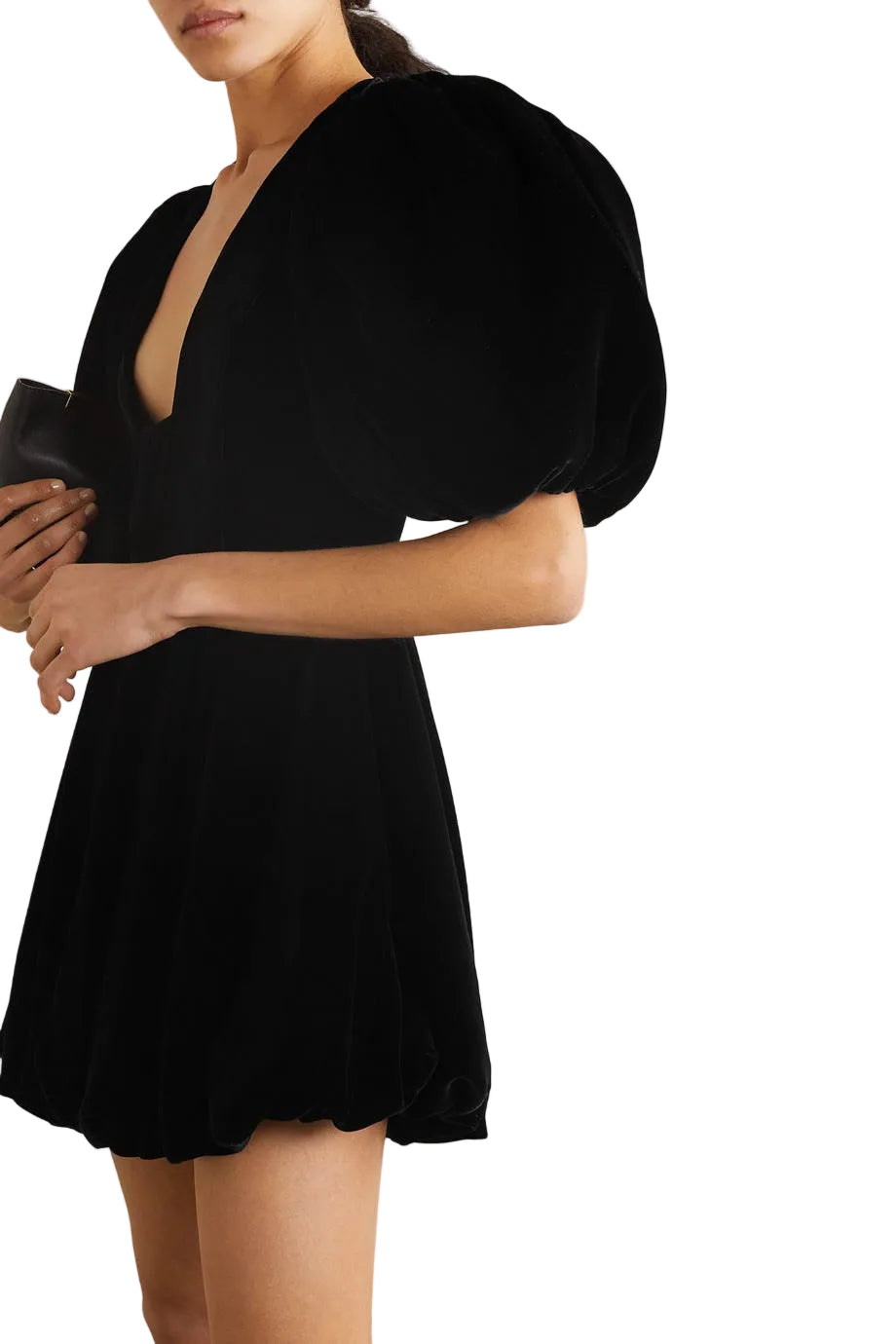 Khaite Leona Velvet Mini Dress - 2