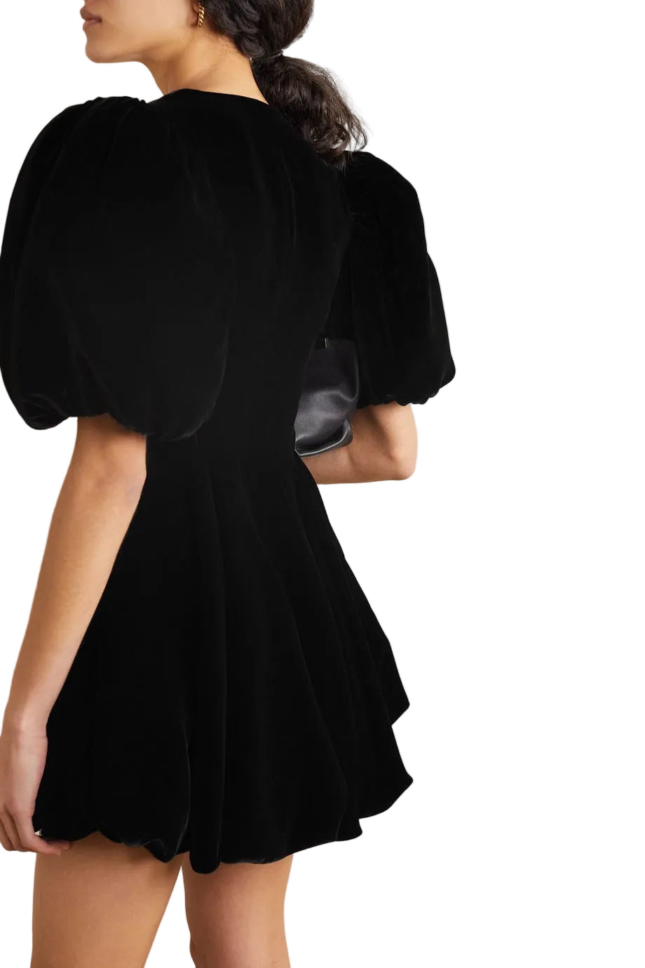Khaite Leona Velvet Mini Dress - 2