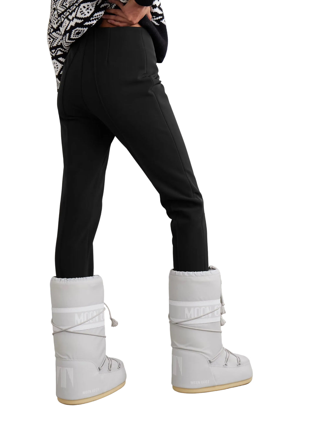 Bogner Elaine Embroidered Stretch Stirrup Ski Pants - 4