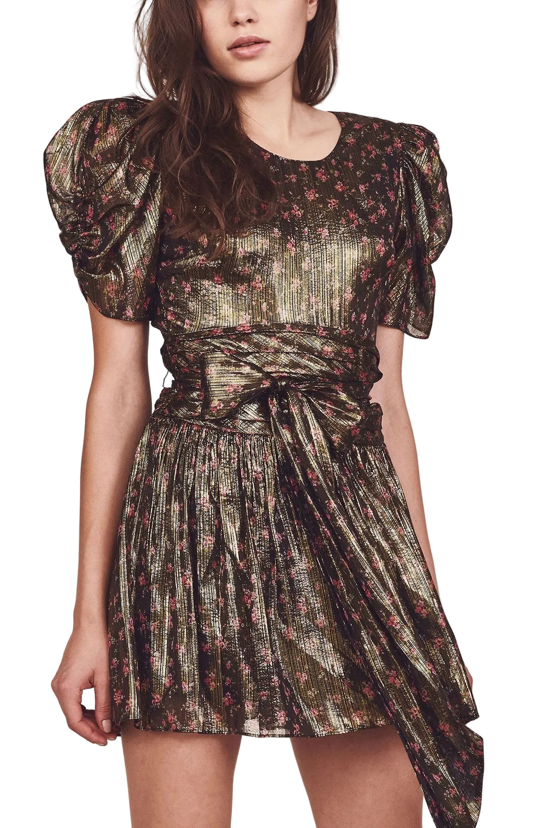 LoveShackFancy Mercy Dress Gold - 00