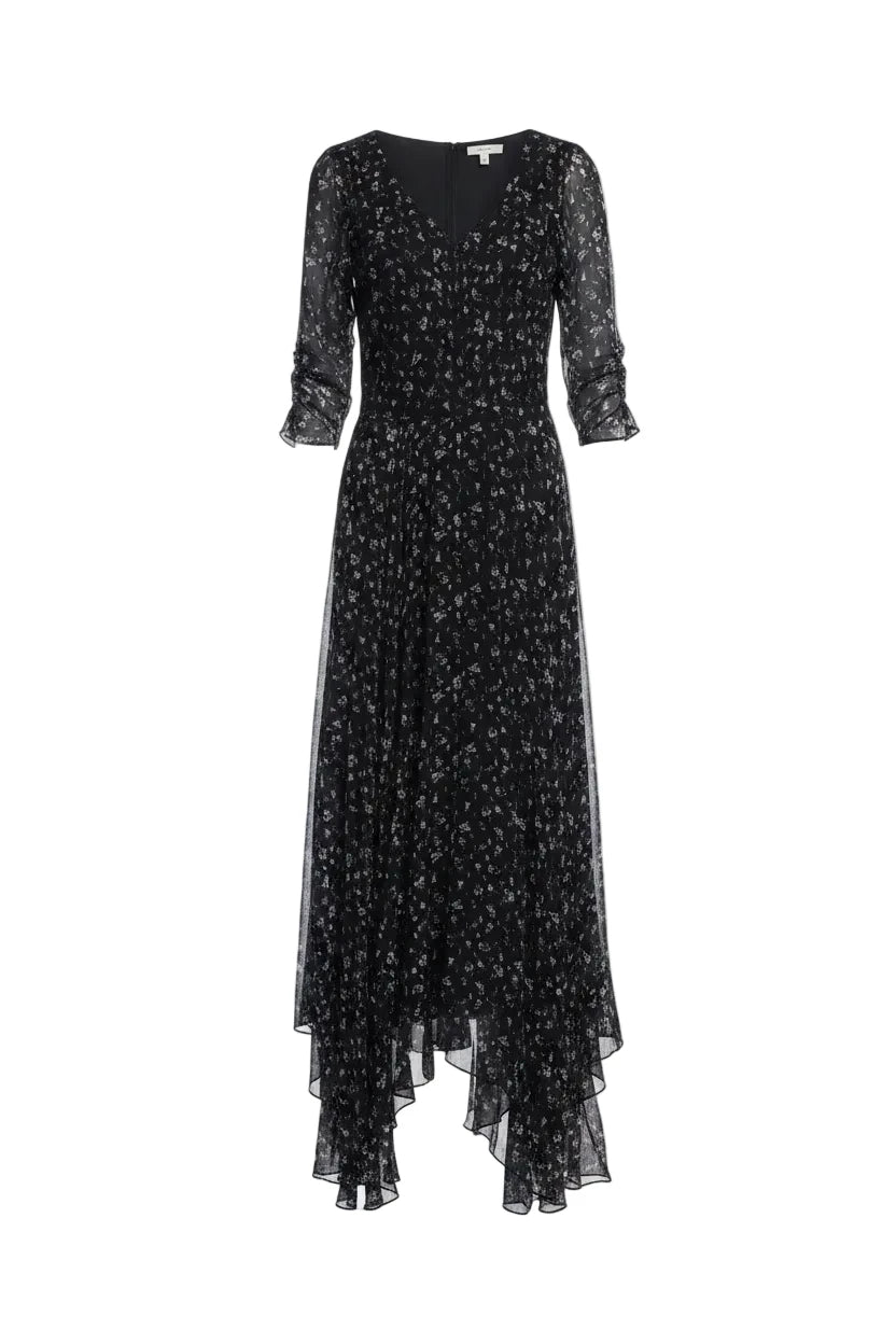 LoveShackFancy Silk Maxi Dress - 0