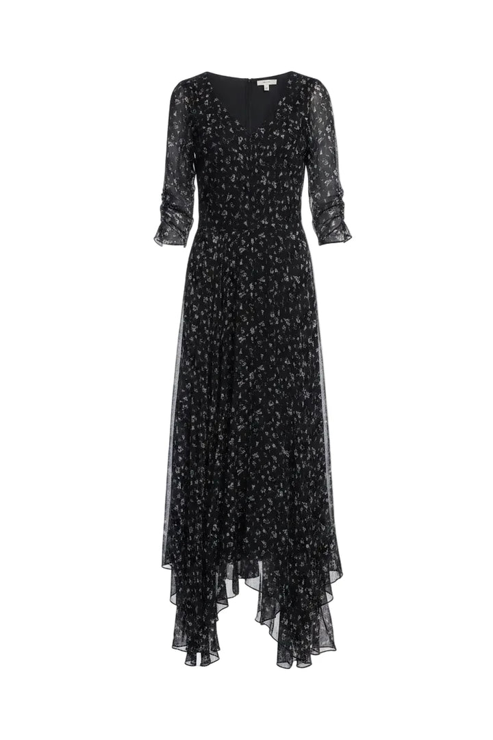 LoveShackFancy Silk Maxi Dress - 0
