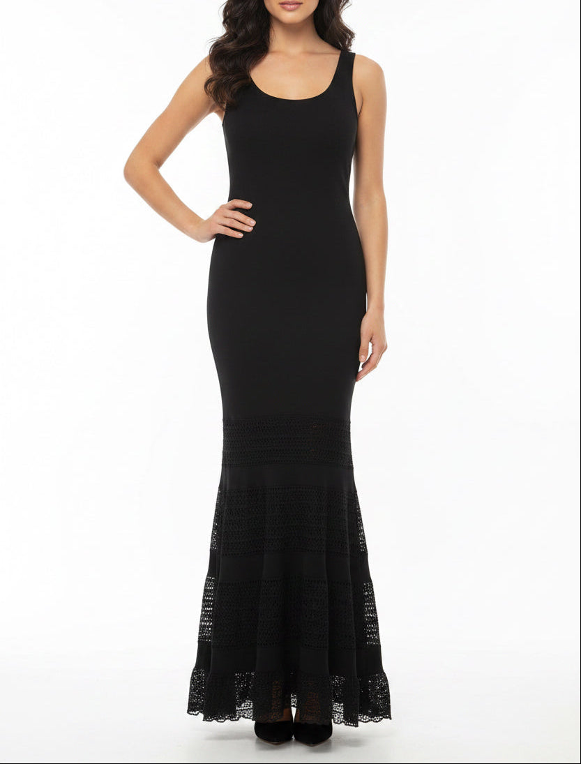 Zac Posen Striped Long Dress - S