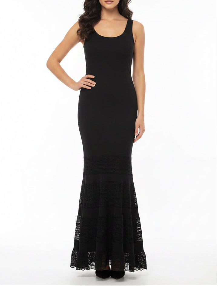 Zac Posen Striped Long Dress - S