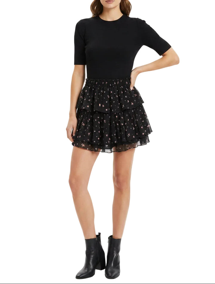 LoveShackFancy Ruffle Mini Skirt - XS