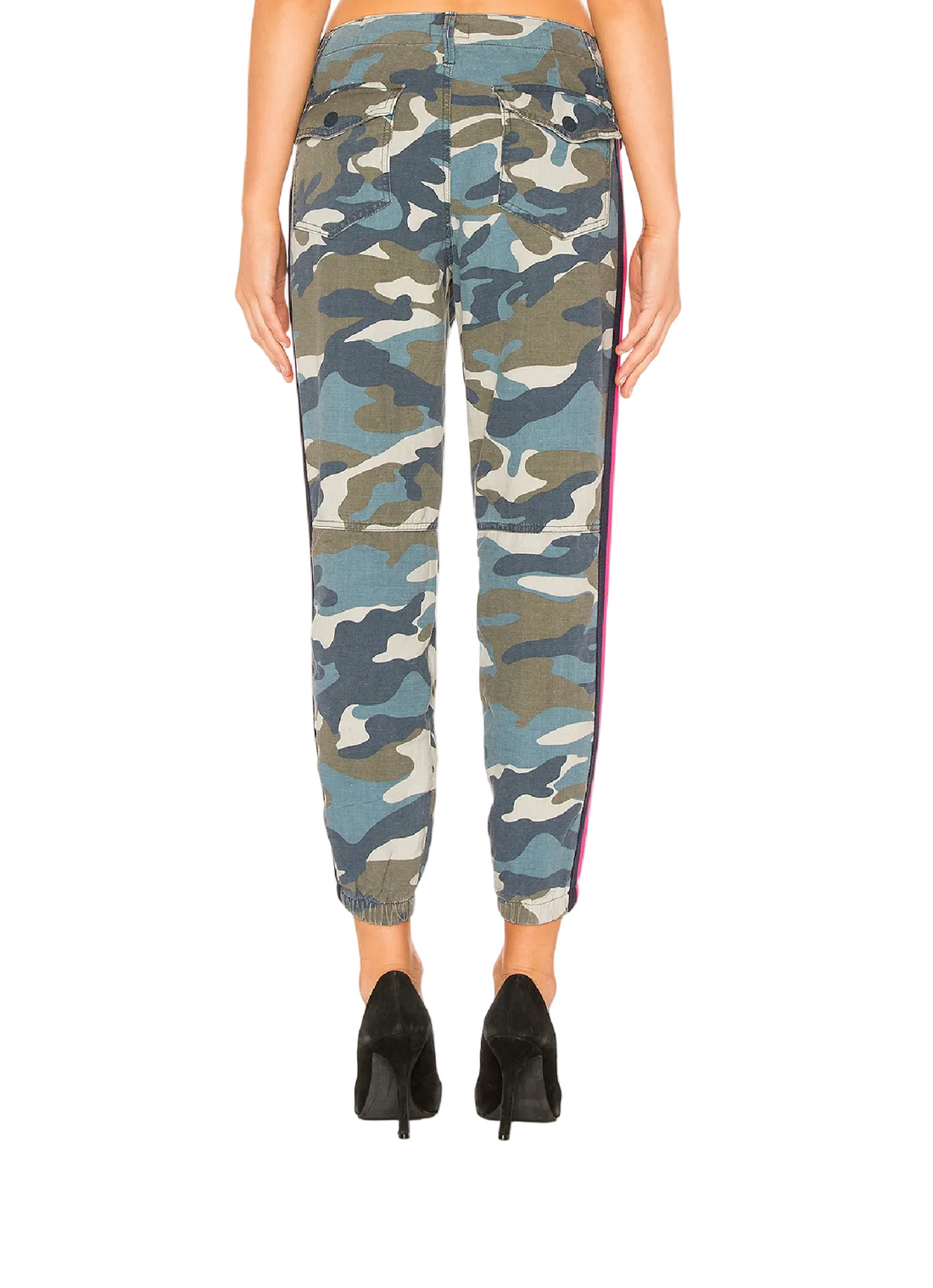 Mother No Zip Misfit in Army Blue Camo - 28