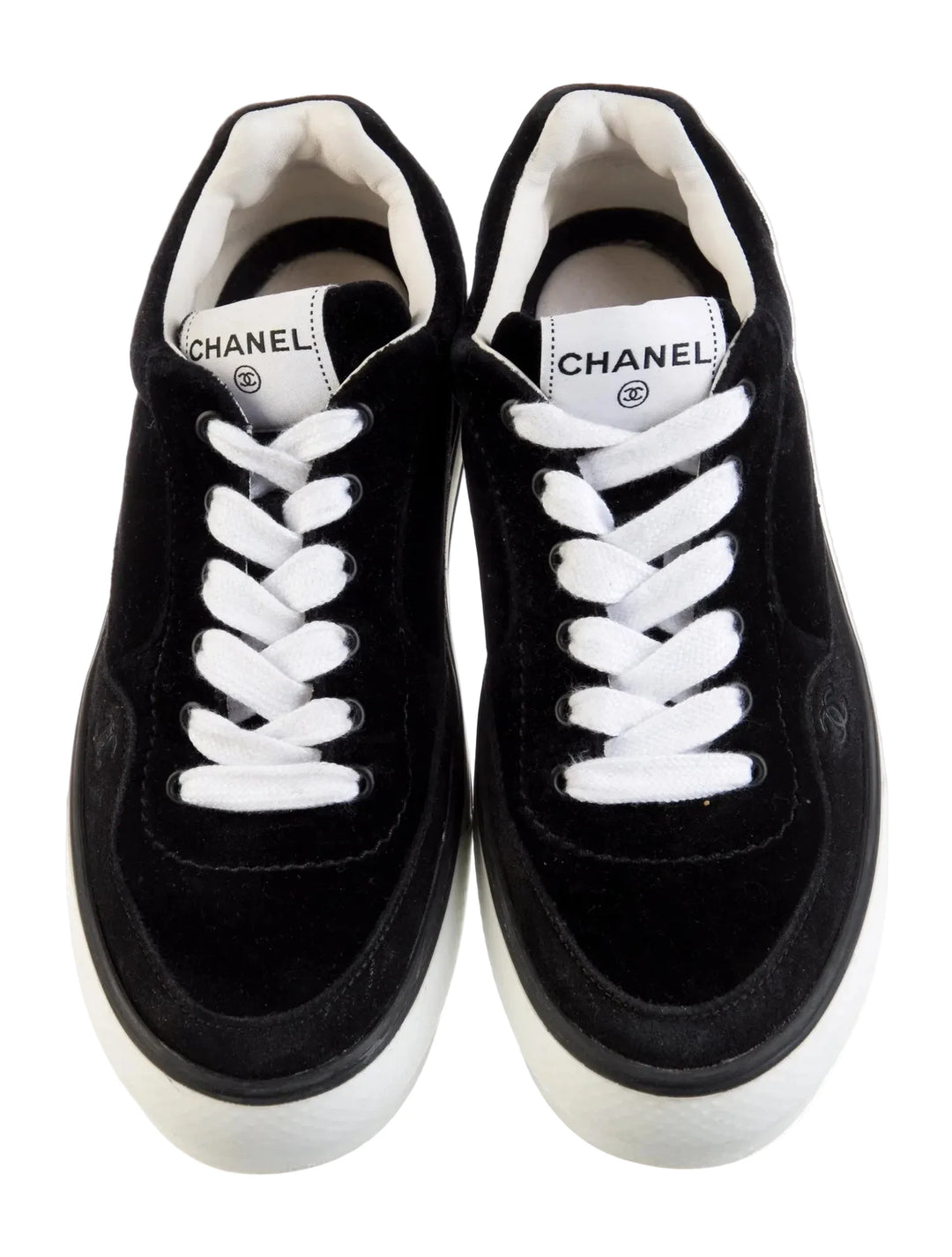 Chanel 2023 Interlocking CC Logo Sneakers - 39