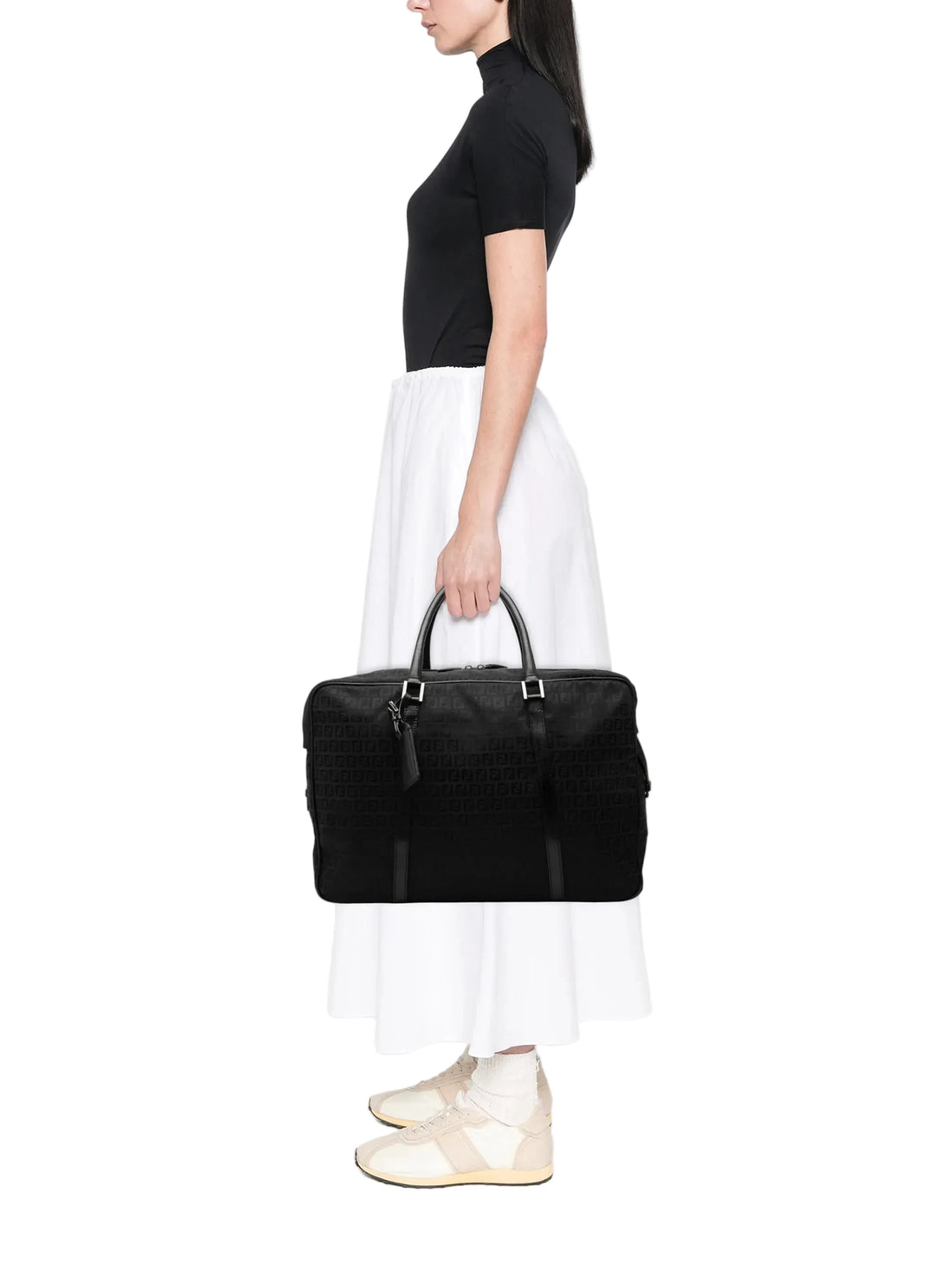 Fendi Zucchino Canvas Travel Bag
