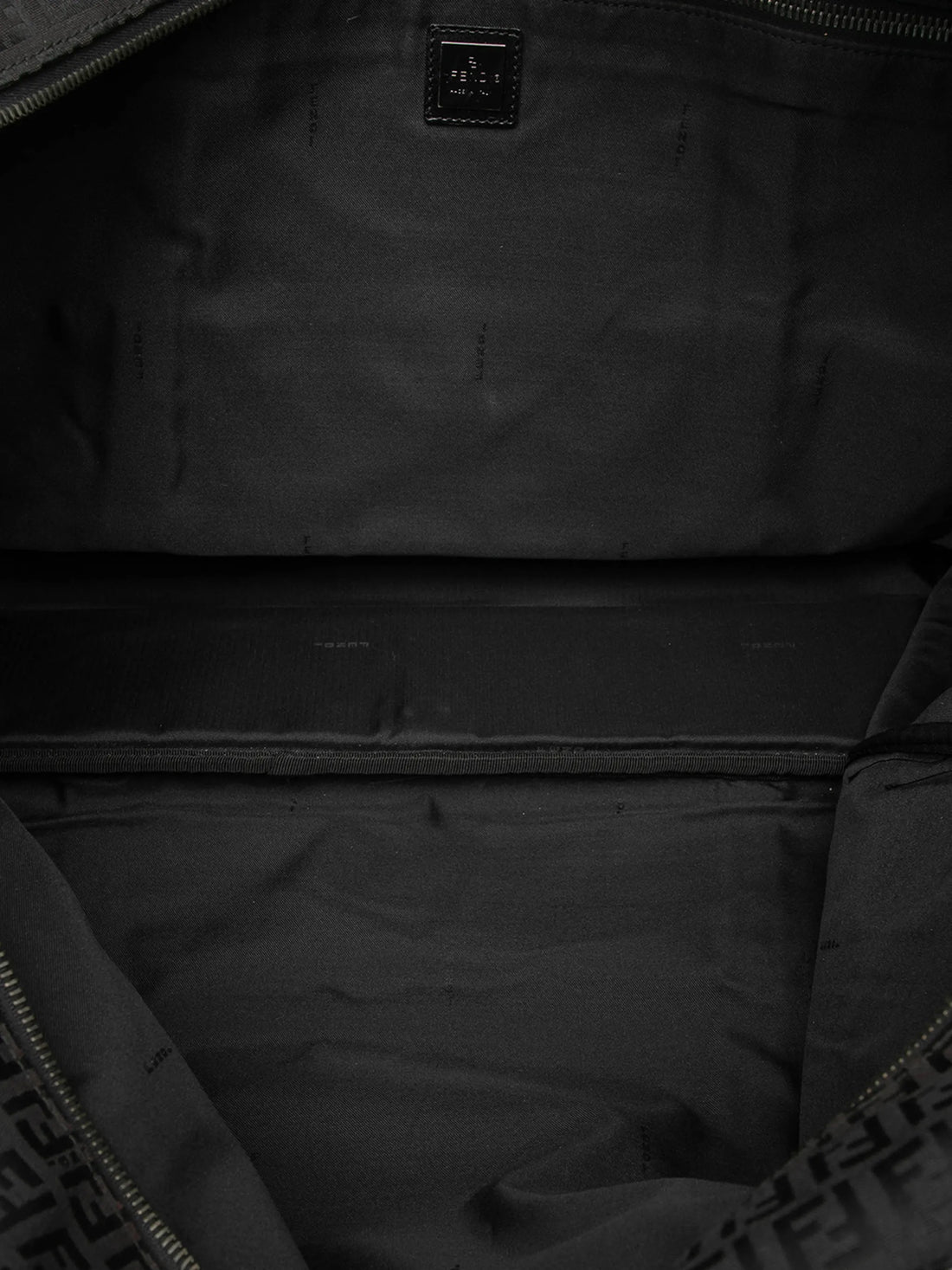 Fendi Zucchino Canvas Travel Bag