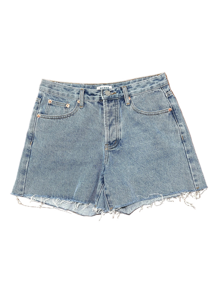 Parke Denim Mini Shorts - 26