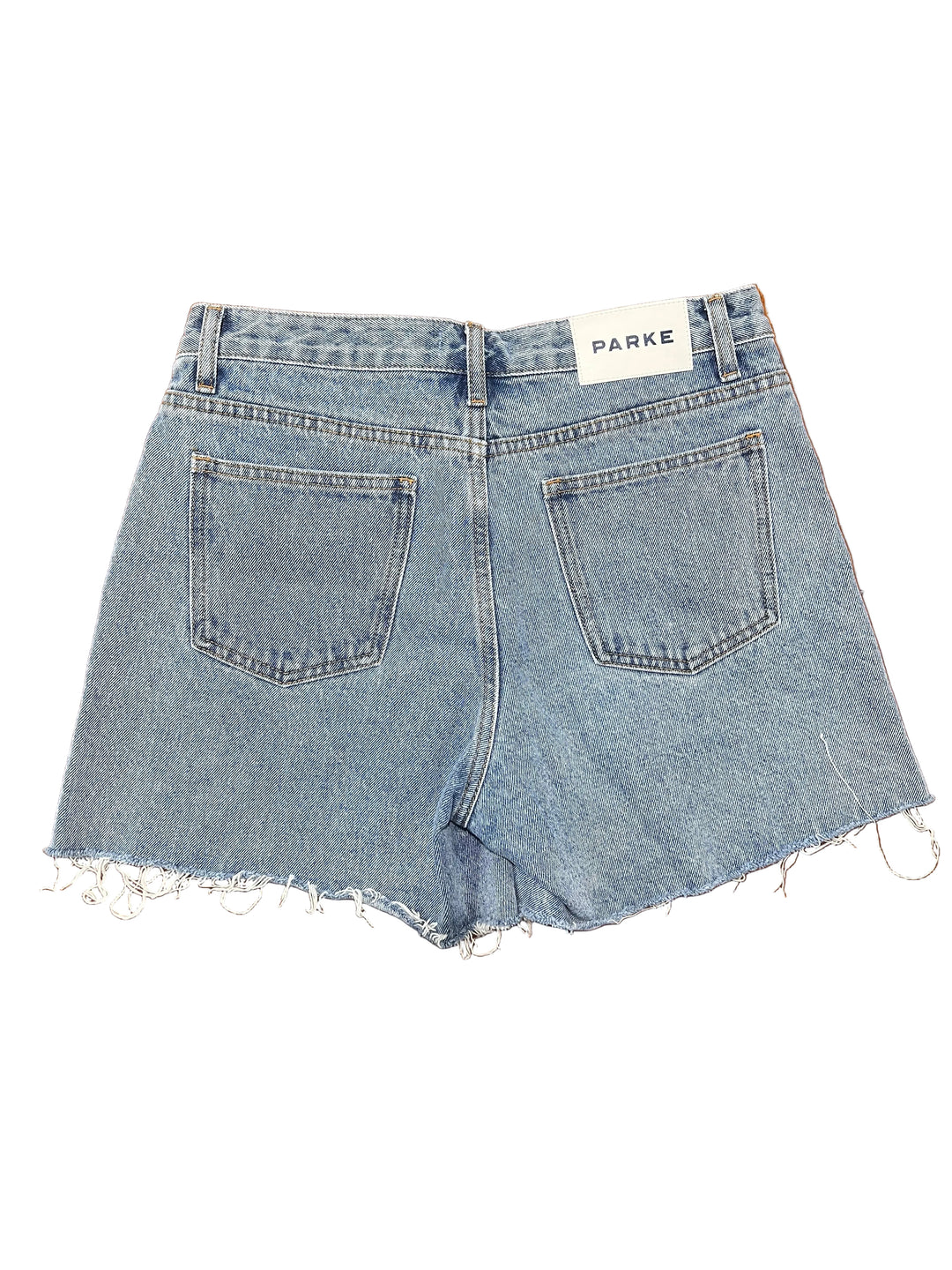 Parke Denim Mini Shorts - 26