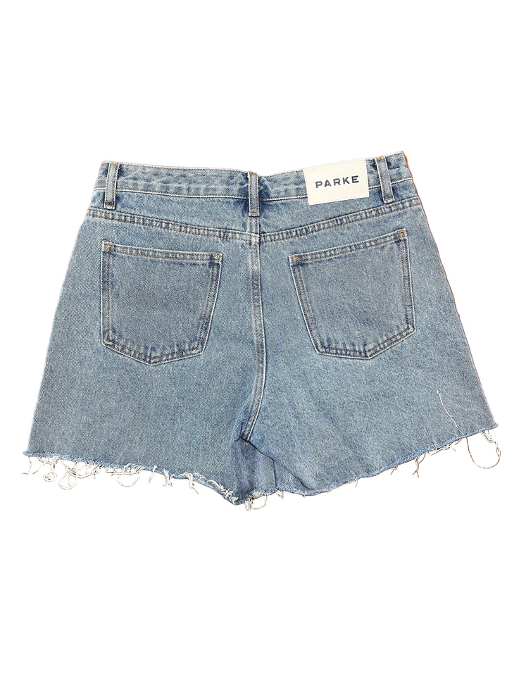 Parke Denim Mini Shorts - 26