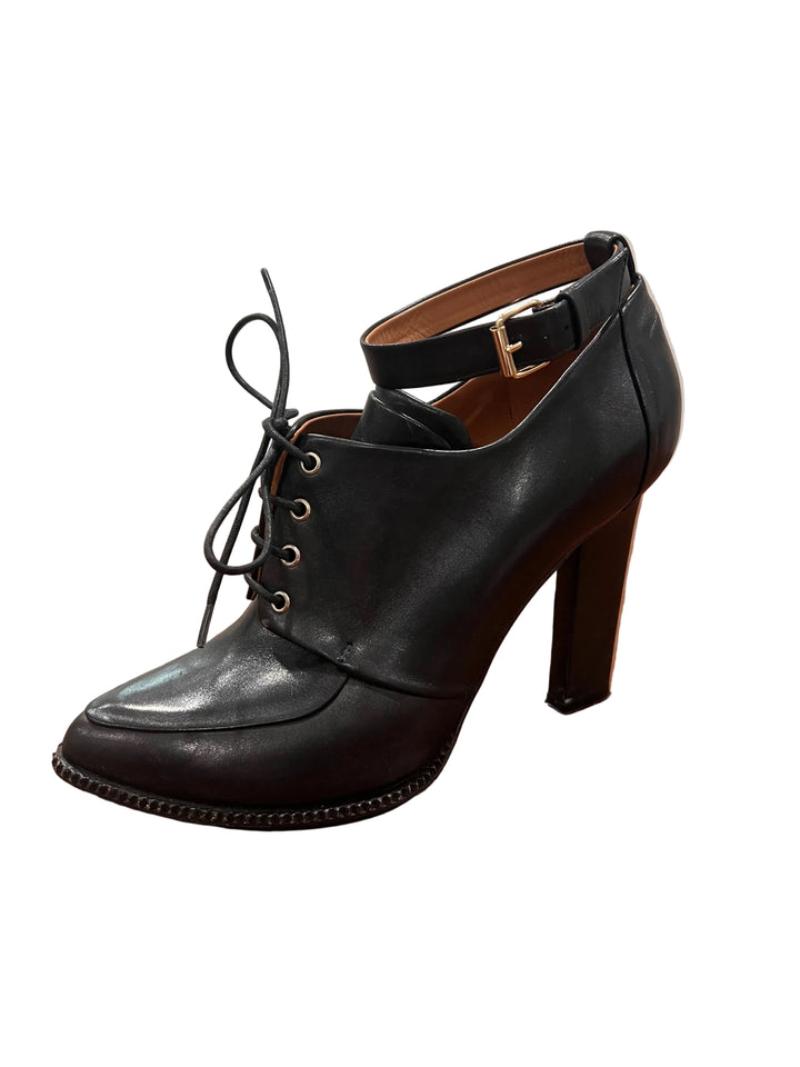 Givenchy Leather Lace-Up Pump