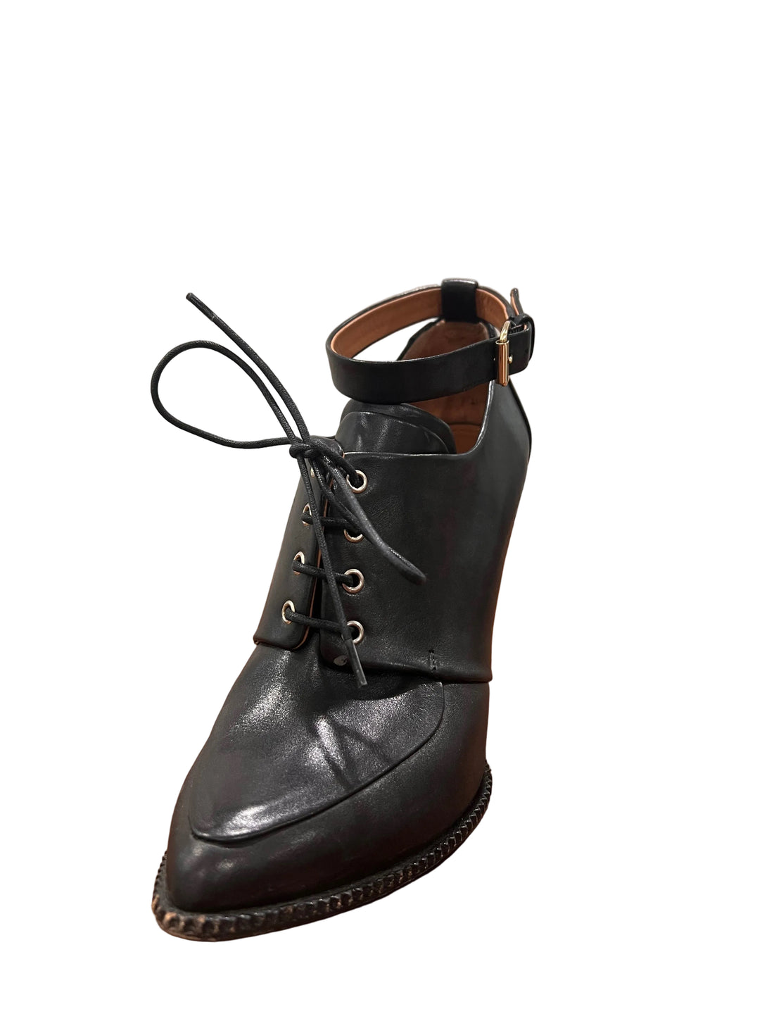 Givenchy Leather Lace-Up Pump