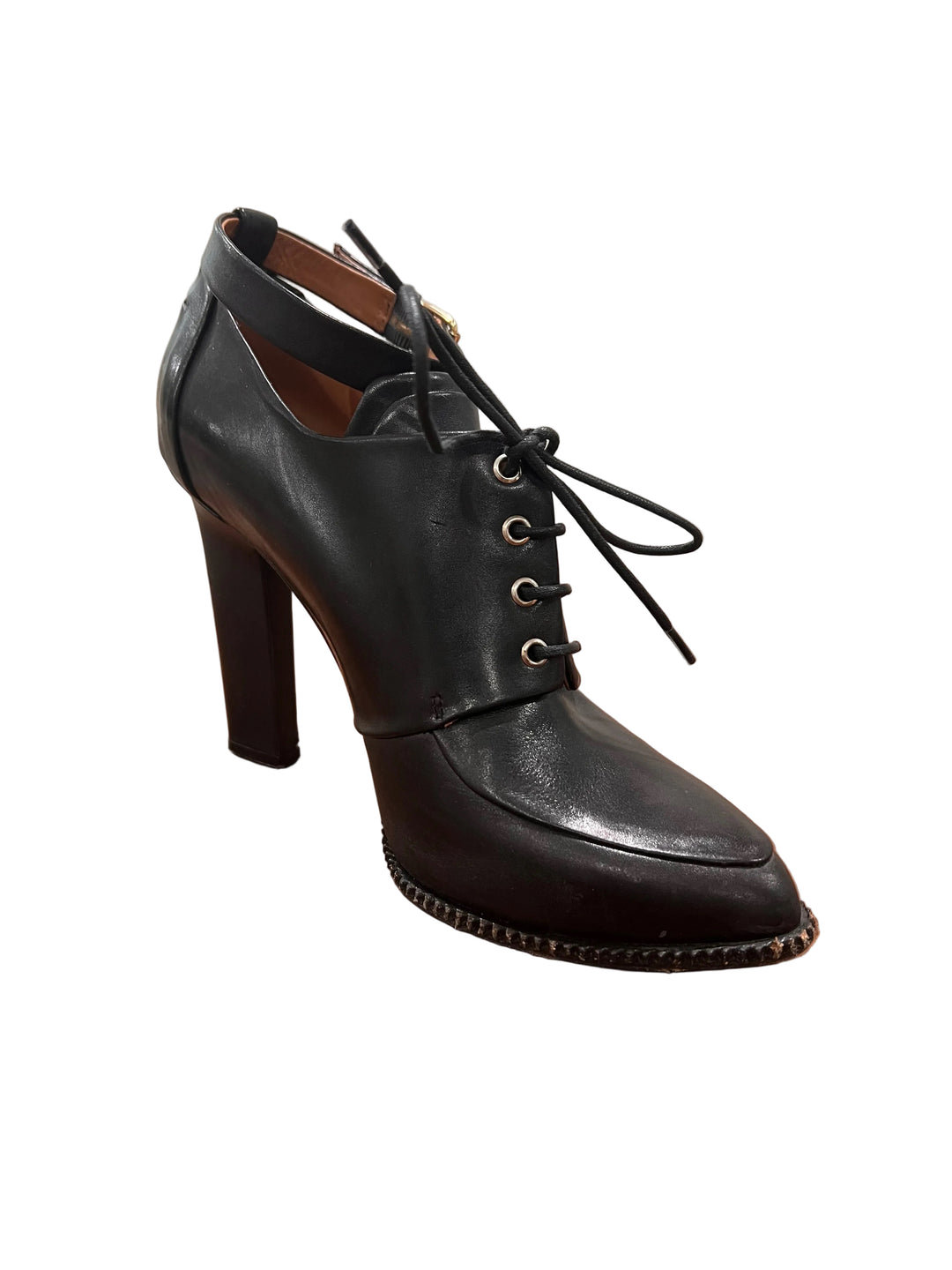 Givenchy Leather Lace-Up Pump