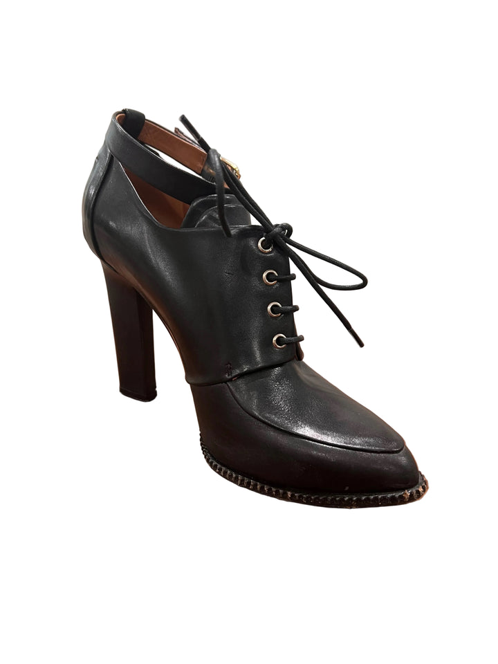 Givenchy Leather Lace-Up Pump