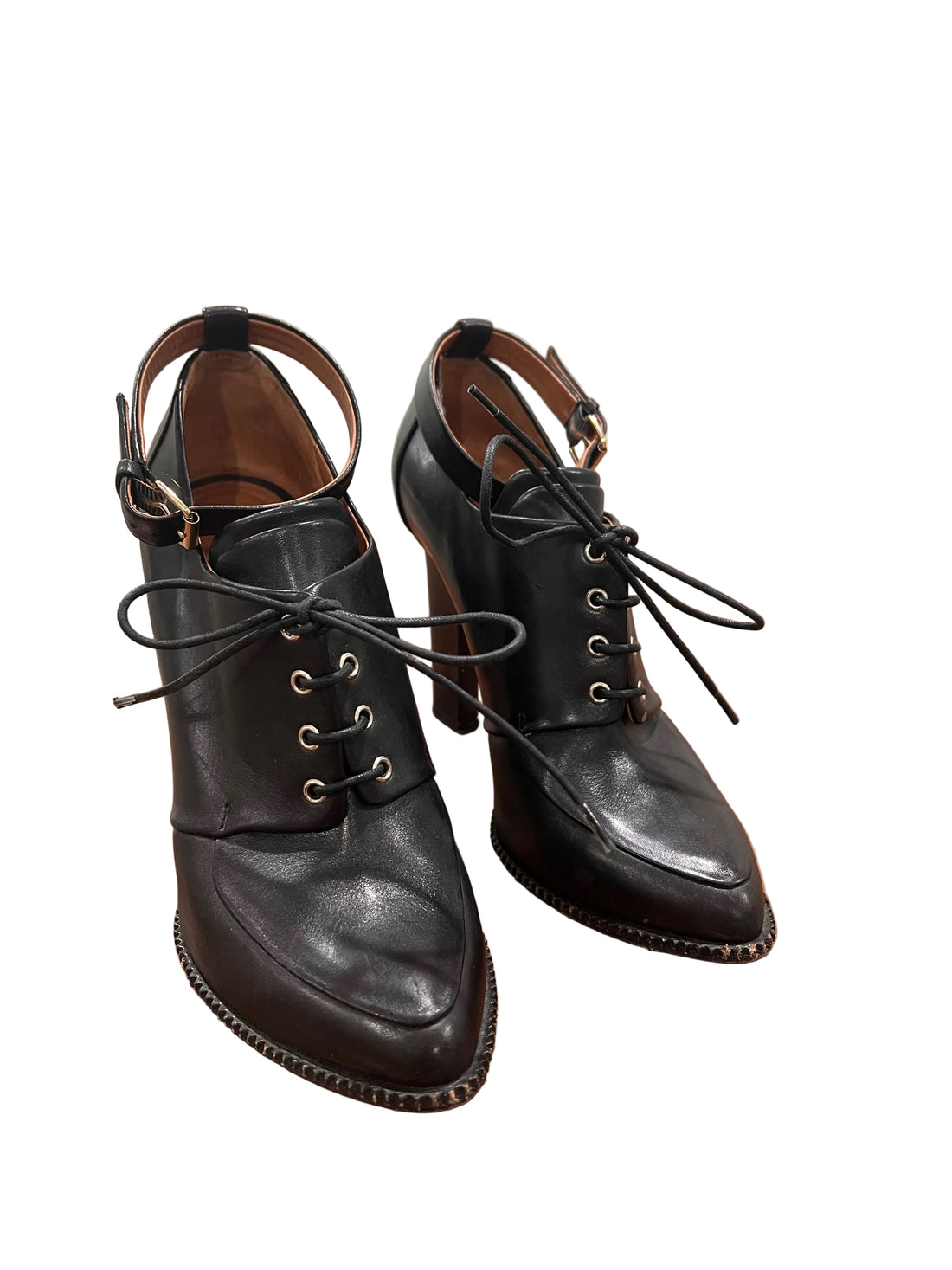 Givenchy Leather Lace-Up Pump
