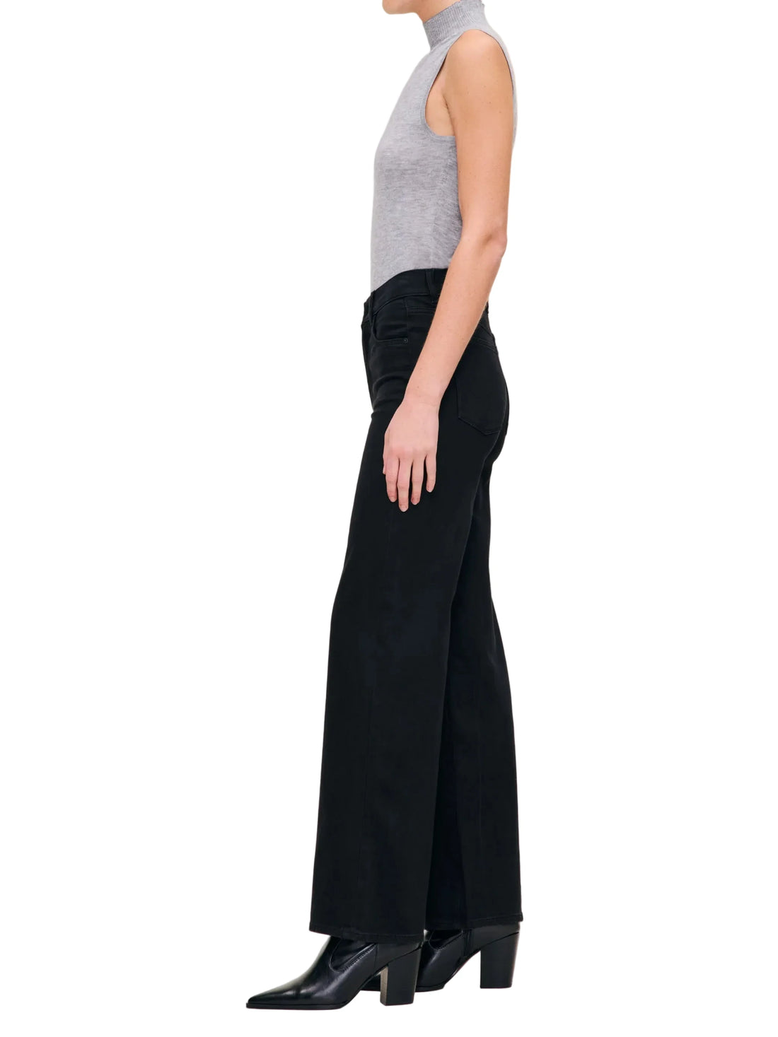 DL1961 Hepburn Wide Leg High Rise 32" Jeans - 24