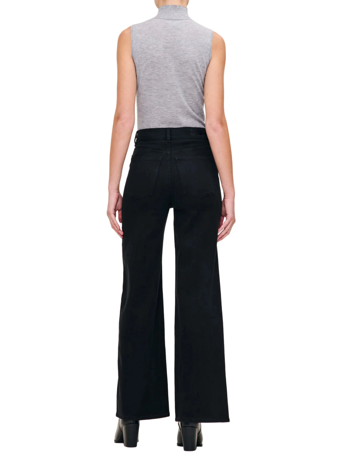 DL1961 Hepburn Wide Leg High Rise 32" Jeans - 24
