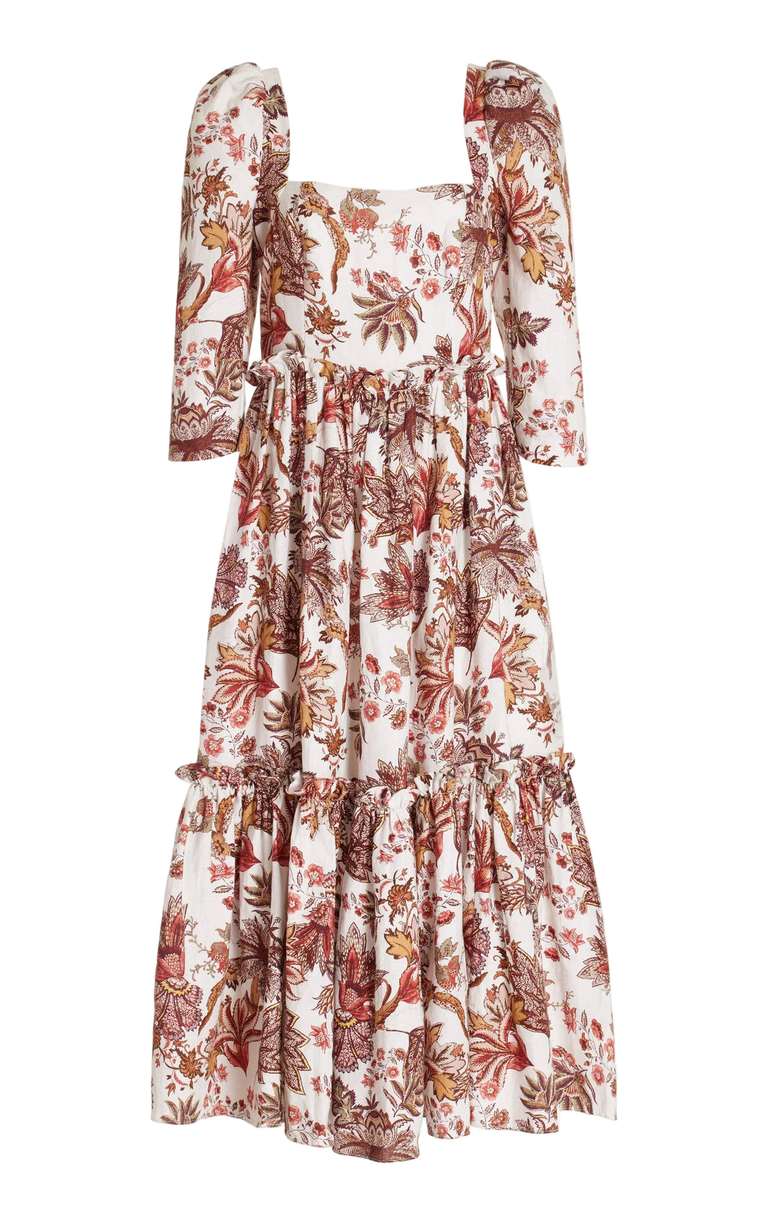 Cara Cara Blue Hill Linen Dress