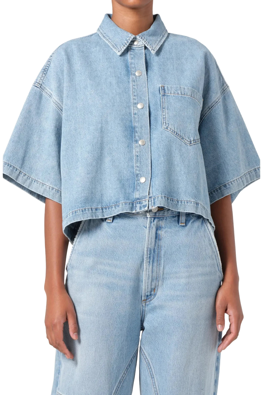 Agolde Rana Box Shirt - S