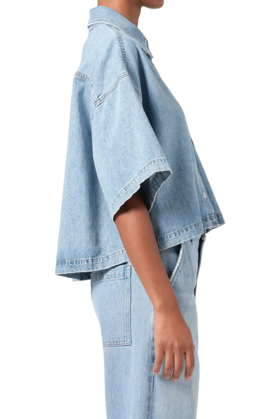 Agolde Rana Box Shirt - S