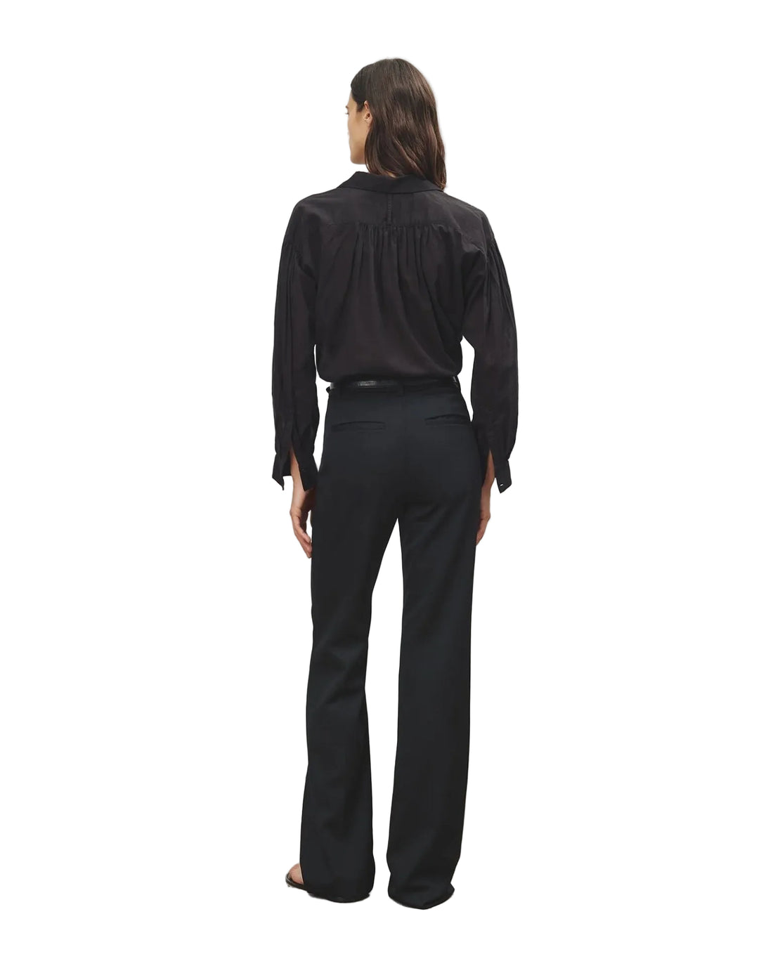 Nili Lotan Cotton Voile Blouse Miles - XS