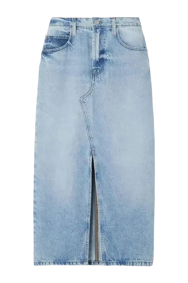 Frame The Midaxi Skirt Angled Seam - 30