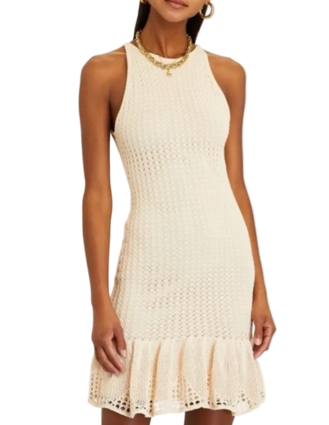 A.L.C. Crochet Maxi Dress - M