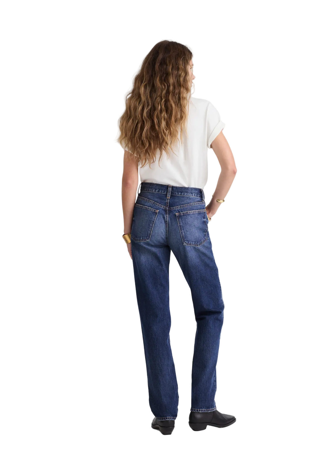 Madewell The Dakota Longline Straight Jean - 25