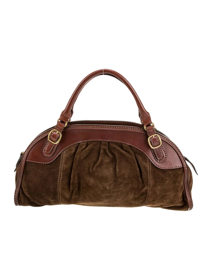 Valentino Leather Top Handle Bag