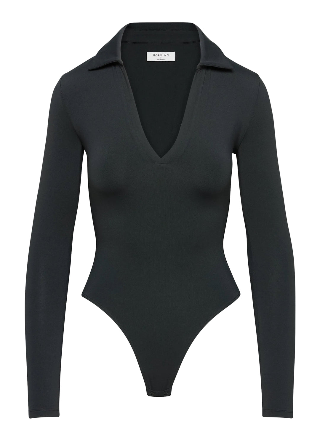 Babaton Contour Polo Longsleeve Bodysuit - S