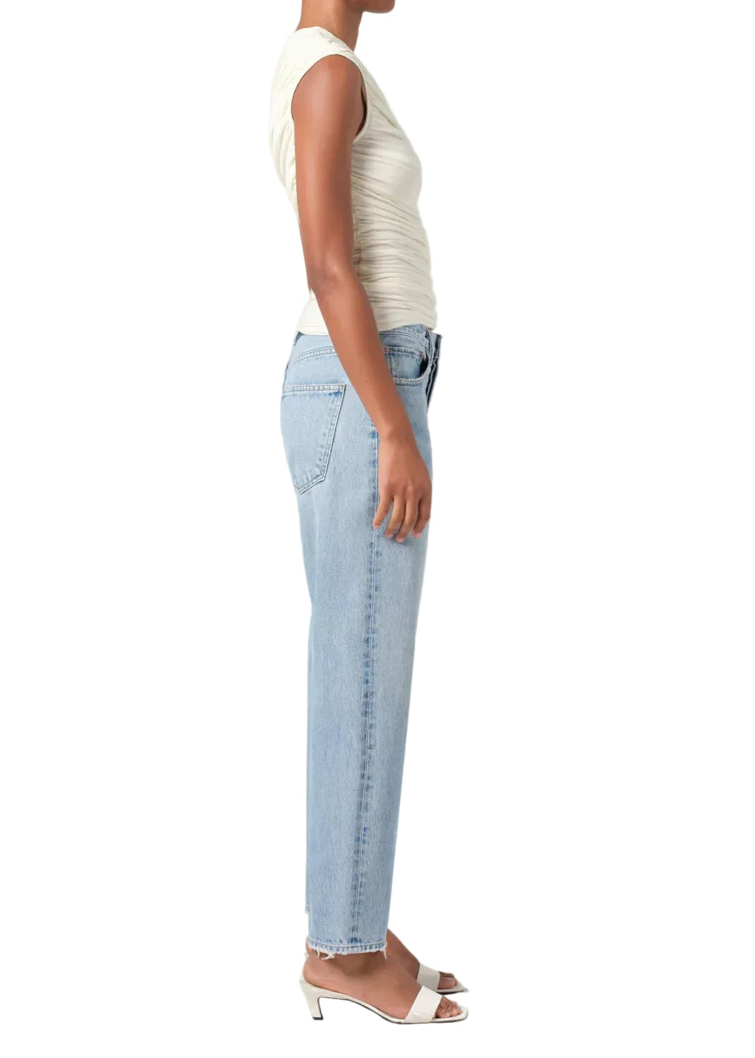 Agolde 90'S Crop Mid Rise Straight - 26
