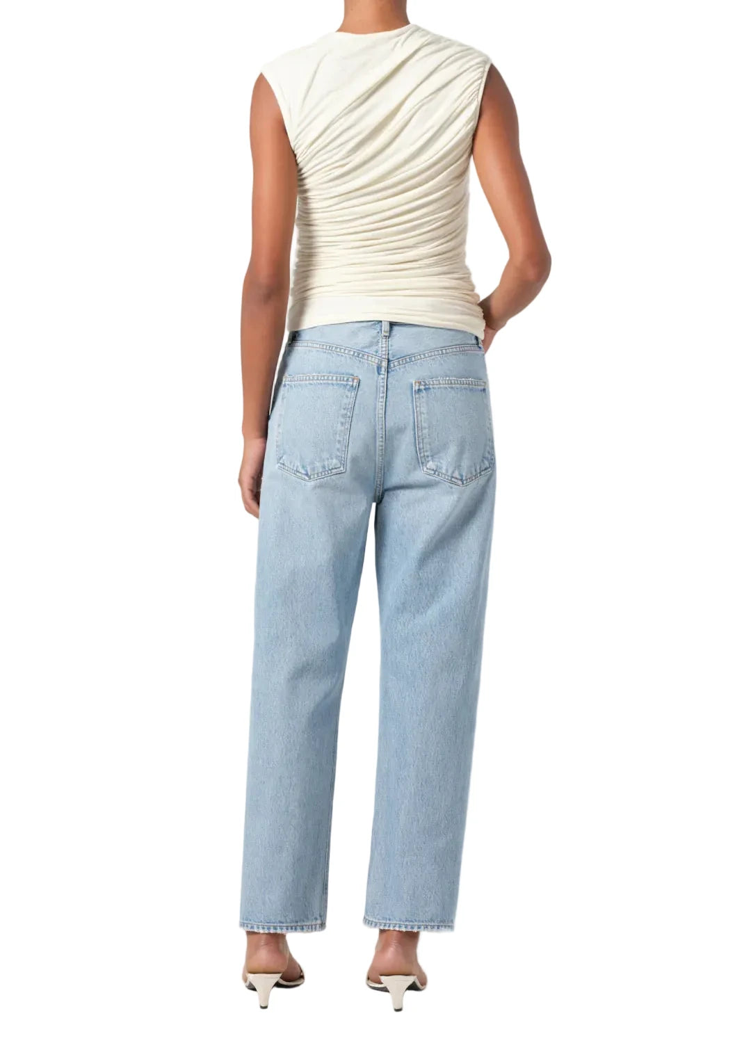 Agolde 90'S Crop Mid Rise Straight - 26