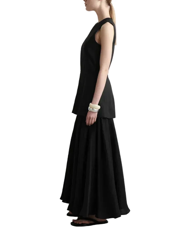 COS Layered Peplum Midi Dress - 6