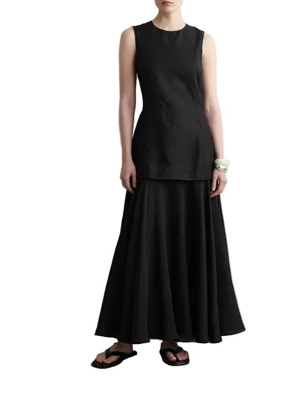 COS Layered Peplum Midi Dress - 6