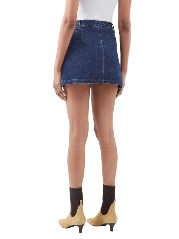 Re/Done 70s Denim Mini Skirt - L