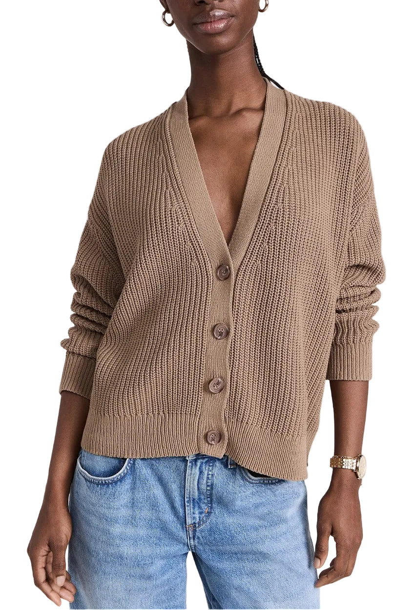 Jenni Kayne Cropped Cashmere Cocoon Cardigan - S
