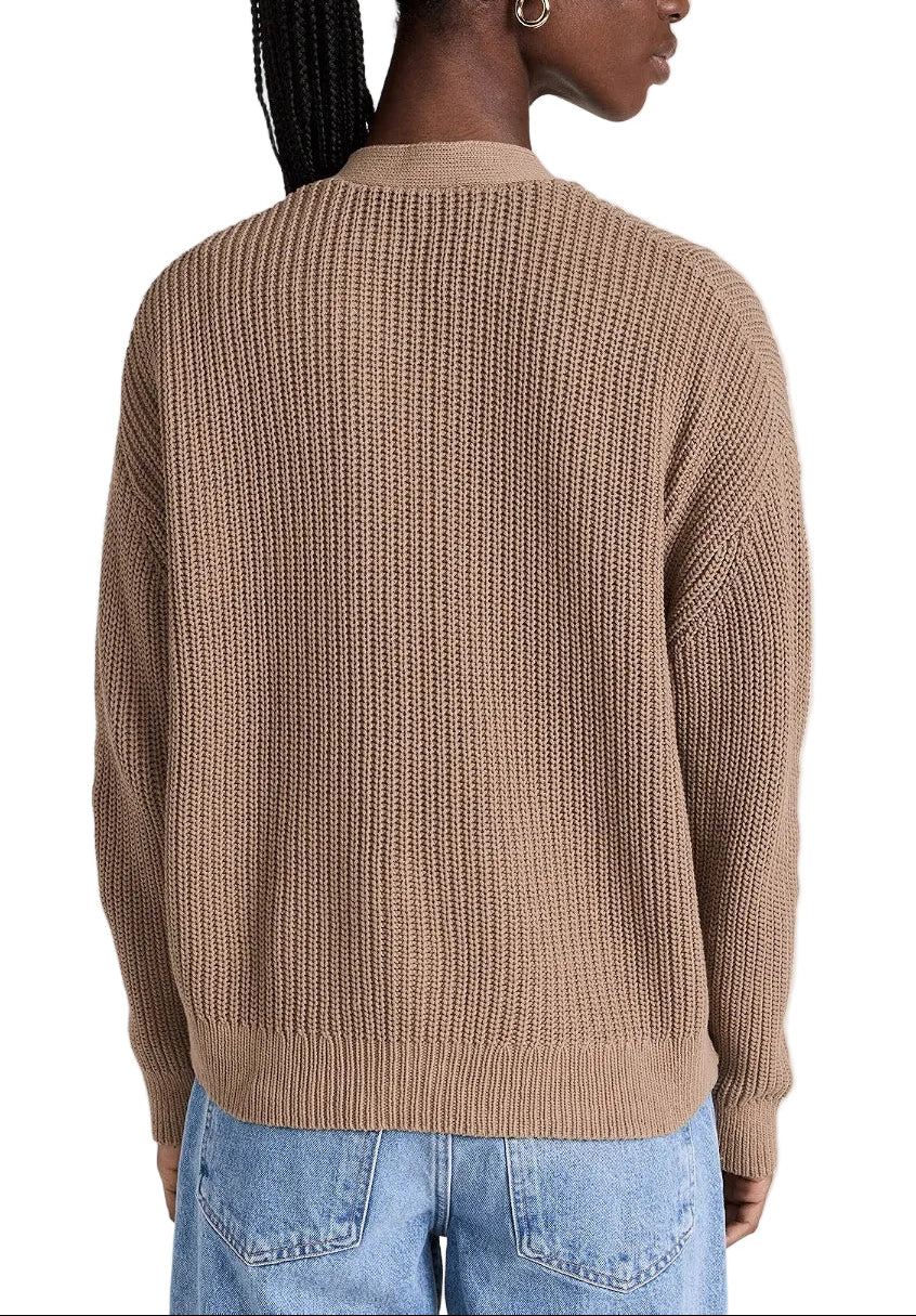 Jenni Kayne Cropped Cashmere Cocoon Cardigan - S