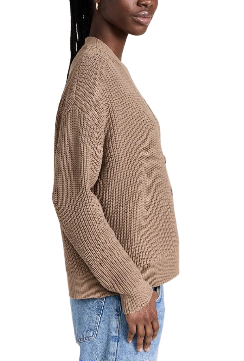 Jenni Kayne Cropped Cashmere Cocoon Cardigan - S