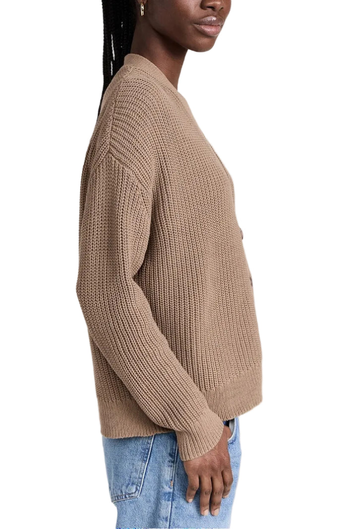 Jenni Kayne Cropped Cashmere Cocoon Cardigan - S